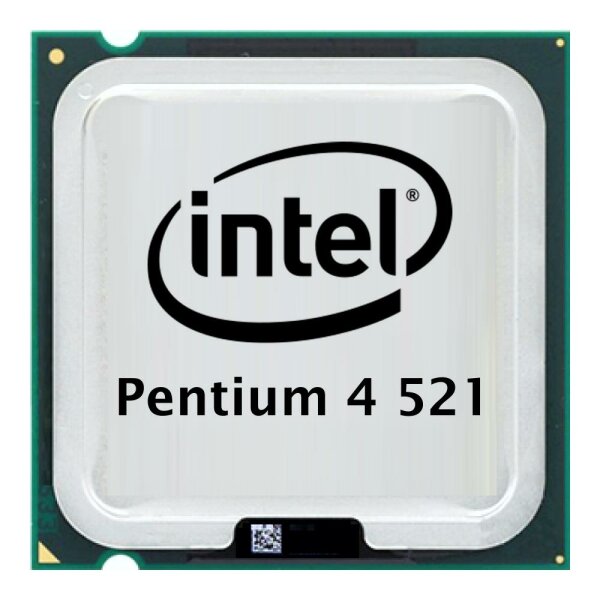 Intel Pentium 4 521 (1x 2.80GHz) SL8HX CPU socket 775   #307874