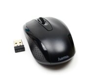 Hama Wireless Optical Mouse AM-7200, kabellos 2.40GHz USB   #307928
