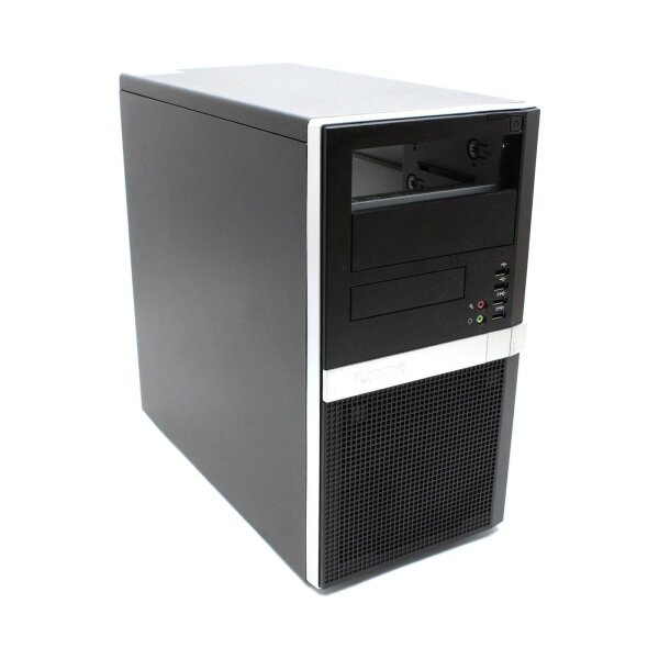 Exone Business Micro ATX PC Gehäuse MiniTower USB 2.0 schwarz   #308126