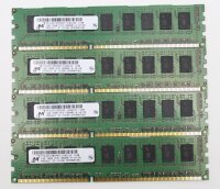 Micron 4 GB (4x1GB) MT9JSF12872AZ-1G4G1ZE DDR3-1333...