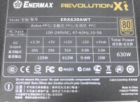 Enermax Revolution Xt ATX Netzteil 630 Watt modular 80+...