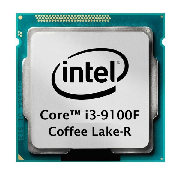 Intel Core i3-9100F (4x 3.60GHz) SRF7W Coffee Lake-R CPU Sockel 1151   #309009