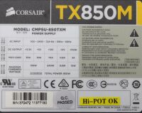 Corsair TX-M Series TX850M ATX Netzteil 850 Watt 80+...