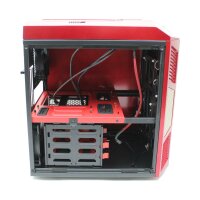 AeroCool Xpredator Cube RG Edition Micro ATX PC case  USB 3.0 red   #309170