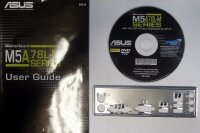 ASUS M5A78L-M LE - Handbuch - Blende - Treiber CD   #309256