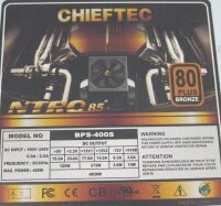 Chieftec Nitro 85+ BPS-400S ATX Netzteil 400 Watt 80+  #309310