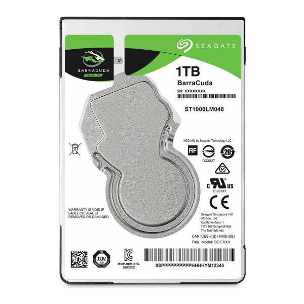 Seagate BarraCuda Compute 1 TB 2.5 Zoll SATA-III 6Gb/s ST1000LM048 HDD #309476