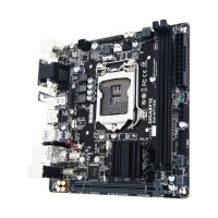 Gigabyte GA-H110N Rev.1.0 Intel H110 Mainboard Mini-ITX Sockel 1151  #309499