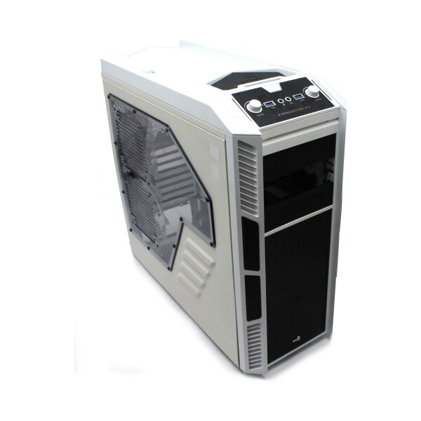 AeroCool XPredator X3 White Edition ATX PC Gehäuse MidiTower USB 3.0    #309576