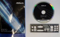 ASRock Z370 Extreme4 - Handbuch - Blende - Treiber CD...