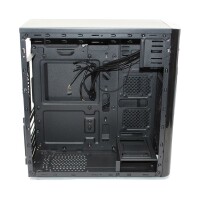 Micro ATX PC Gehäuse MidiTower USB 3.0 schwarz   #309679