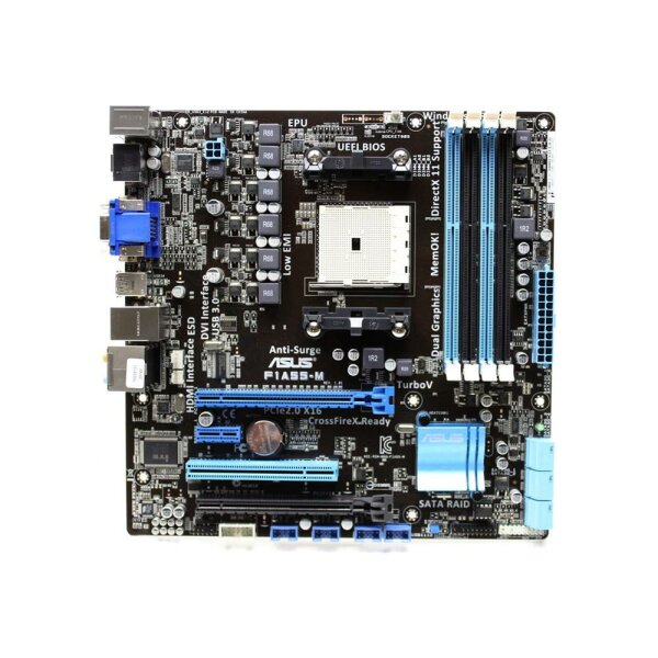 ASUS F1A55-M AMD A55 Mainboard Micro-ATX Sockel FM1   #309690