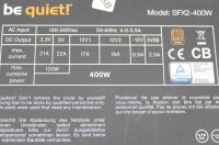 Be Quiet SFX Power 2 SFX2-400W SFX Netzteil 400 Watt 80+   #310332