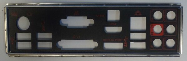 MSI A88XM Gaming MS-7903 Ver.1.1 - Blende - Slotblech - IO Shield   #310403
