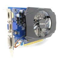 Gigabyte GeForce GT 630 1 GB DDR3 DVI, HDMI, VGA PCI-E    #310458