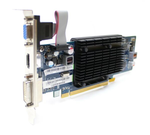 Sapphire Radeon HD 4350 1 GB DDR2 passiv silent DVI, HDMI, VGA PCI-E  #310842