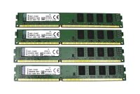 Kingston Value RAM 32 GB (4x8GB) DDR3-1600 PC3-12800U...