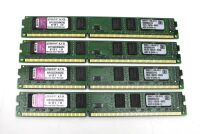 Kingston KVR 16 GB (4x4GB) DDR3-1333 PC3-10667U...