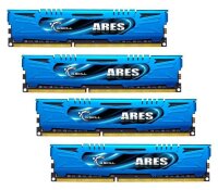 G.Skill Ares 32 GB (4x8GB) F3-2400C11D-16GAB DDR3-2400...