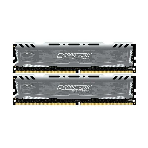 Crucial Ballistix 16 GB (2x8GB) DDR4-3000 PC4-24000U BLS8G4D30BESBK   #311110