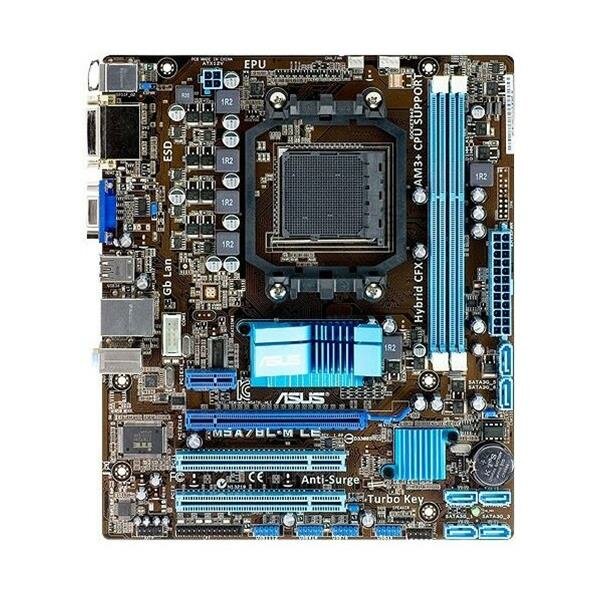 ASUS M5A78L-M LE AMD 760G Mainboard Micro ATX Sockel AM3+ Teildefekt   #311153
