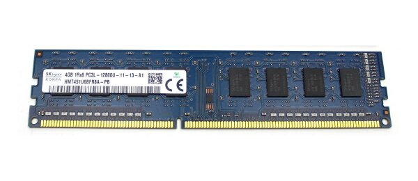 SK Hynix 4 GB (1x4GB) DDR3L-1600 PC3L-12800U HMT451U6BFR8A-PB   #311447