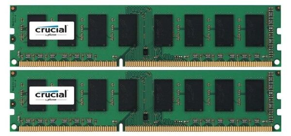Crucial 16 GB (2x8GB) CT102464BD160B DDR3L-1600 PC3L-12800U   #311553