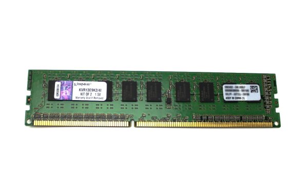 Kingston Value 2 GB (1x2GB) DDR3-1333 ECC PC3-10600E KVR13E9K2/4I   #311573