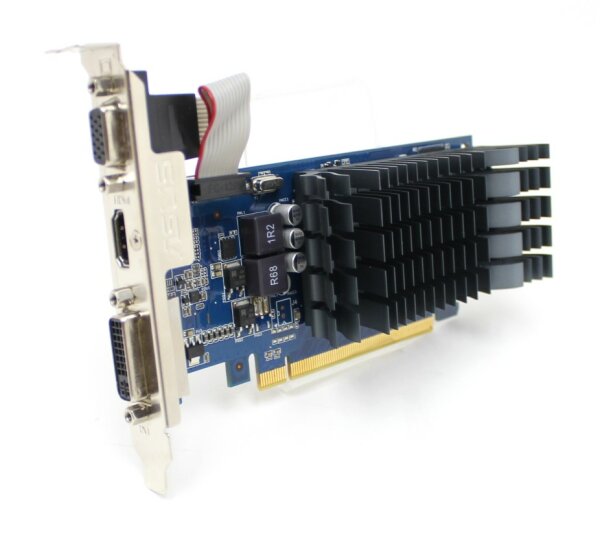 ASUS GeForce 210 Silent 1 GB DDR3 passiv DVI, HDMI, VGA PCI-E    #311617