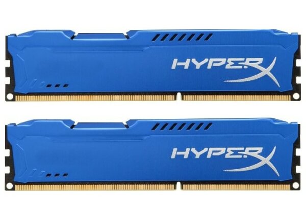 Kingston HyperX 8 GB (2x4GB) DDR3-1600 PC3-12800U HX316C10F/4CL   #311678