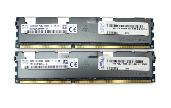SK Hynix 32 GB (2x16 GB) DDR3-1066 reg PC3-8500R HMT42GR7CMR4A-G7   #311736