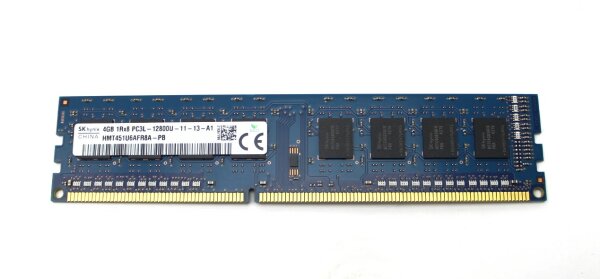 SK Hynix 4 GB (1x4GB) DDR3L-1600 PC3L-12800U HMT451U6AFR8A-PB   #311794