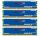 Kingston HyperX 16 GB (4x4GB) DDR3-1333 PC3-10600U KHX1333C9D3B1K2/8G   #312003