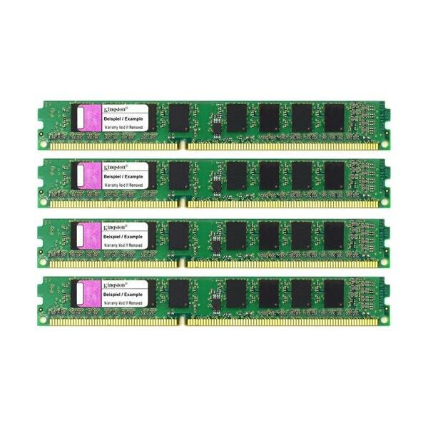 Kingston 8 GB (4x2GB) DDR3-1333 PC3-10600U KVR1333D3N9K2/4G Low-Profile  #312022