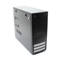 ATX PC-Gehäuse MidiTower USB 3.0 schwarz   #312110