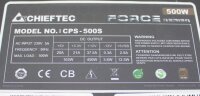 Chieftec Force CPS-500S ATX Netzteil 500 W    #312499