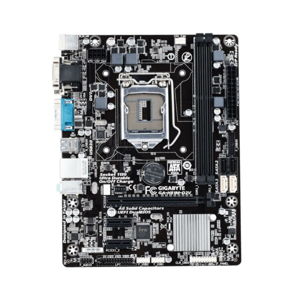 Gigabyte GA-H81M-D2V Rev:2.0 Intel H81 Mainboard Micro-ATX Sockel 1150  #312788