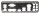 ASRock H61iCafe - Blende - Slotblech - IO Shield   #312999