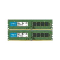 Crucial DIMM 16 GB (2x8GB) DDR4-2666 PC4-21300U...