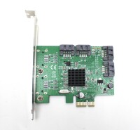 Syba 4-Port SATA-III-Controller PCI-E x1   #313329