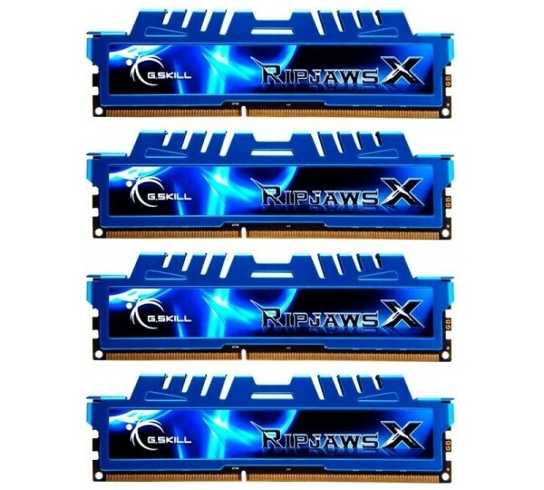 G.Skill RipJawsX 32 GB (4x8GB) F3-1600C9Q-32GXM DDR3-1600 PC3-12800U   #313412