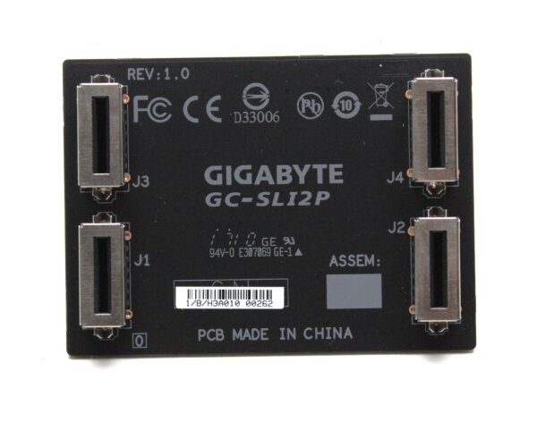 Gigabyte GC-SLI2P 60mm starr NVDIA SLI Brücke Bridge   #313488