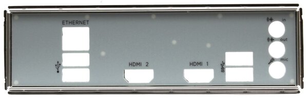 HP IPM17-DD2 - Blende - Slotblech - IO Shield   #313606