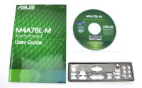 ASUS M4A78L-M - Handbuch - Blende - Treiber CD   #313735