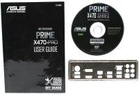 ASUS Prime X470-Pro - manual - i/o-shield - CD-ROM with...