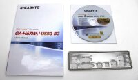 Gigabyte GA-H67MA-USB3-B3 - Handbuch - Blende - Treiber...