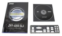 MSI Z97-G55 SLI MS-7921 - Handbuch - Blende - Treiber CD...