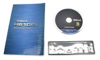 ASRock H61DEL - Handbuch - Blende - Treiber CD    #313981