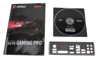 MSI X470 Gaming Pro Ver.1.1 - Handbuch - Blende - Treiber...