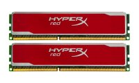Kingston HyperX red 8 GB (2x4GB) DDR3-1333 PC3-10600U...